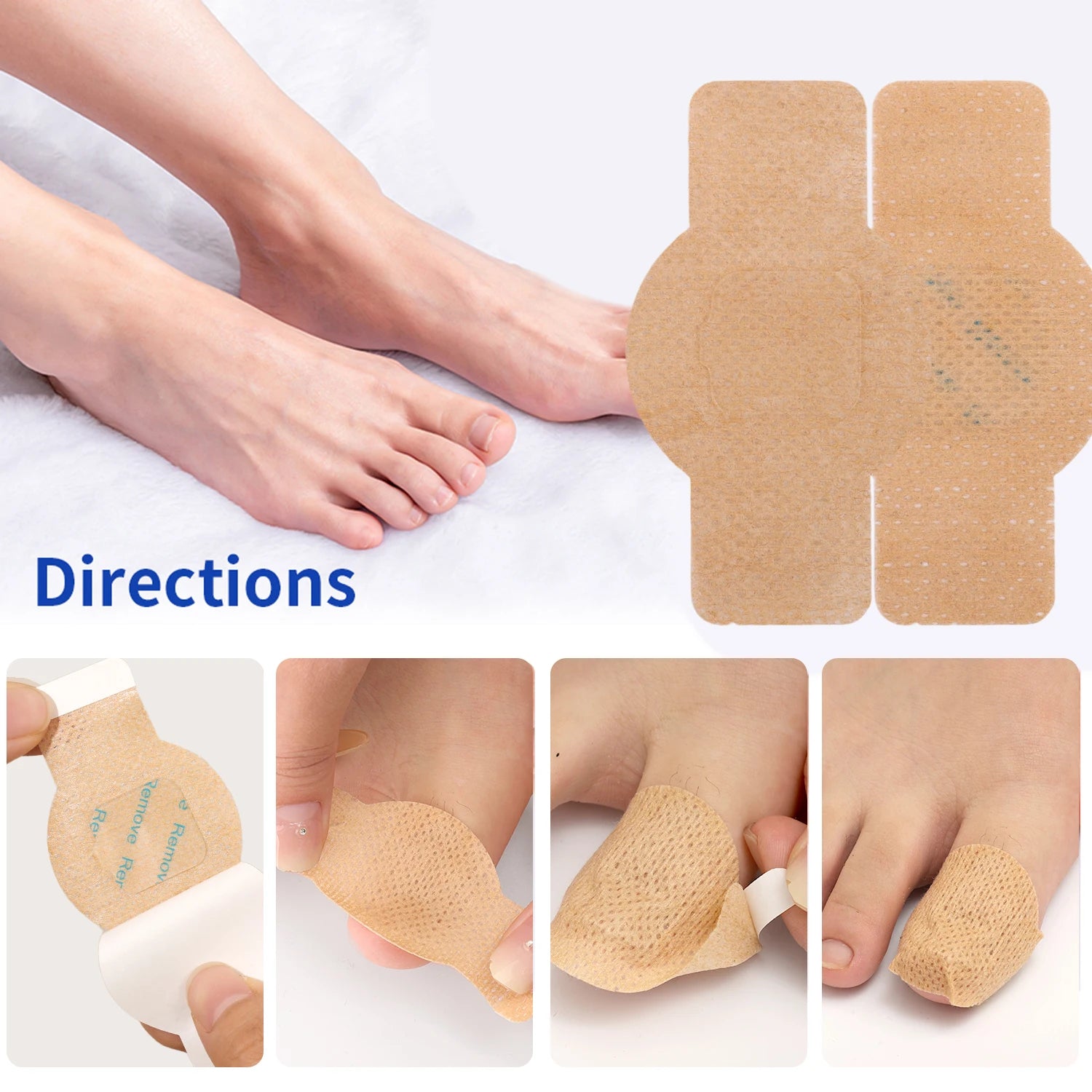 Toenail Repair Patches Set | Skelblum