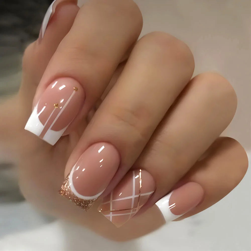 Classic French Press-On Nails