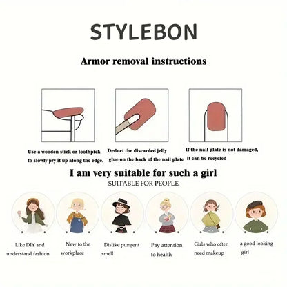 Pink Cat Eye Press-On Nails Set | Skelblum