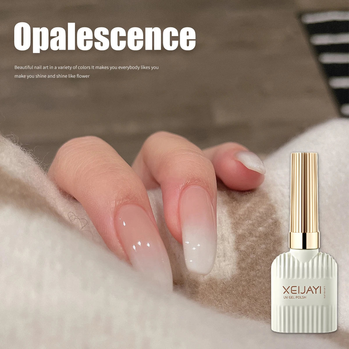 Milky White Gel Polish Pro | Skelblum