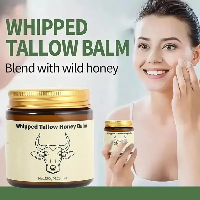 Beef Tallow Honey Cream