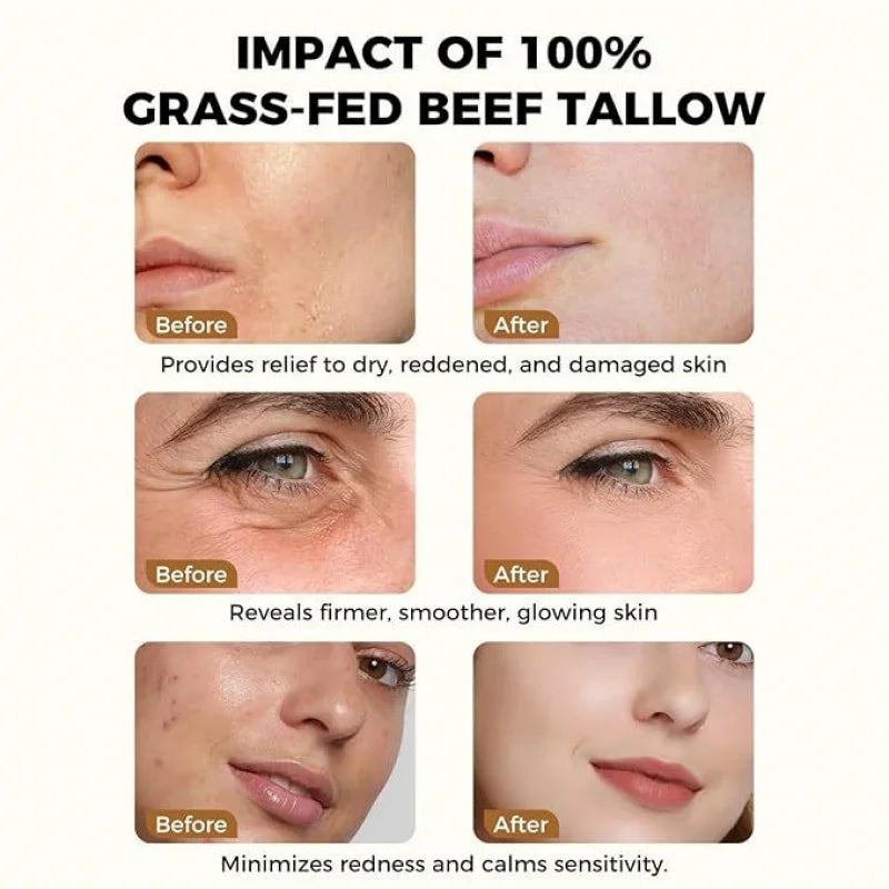 Beef Tallow Honey Cream