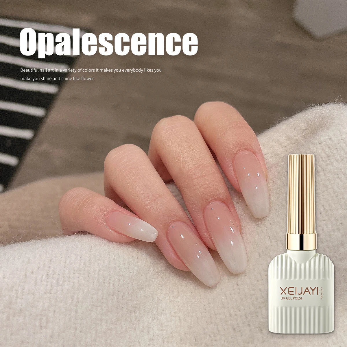 Milky White Gel Polish Pro | Skelblum