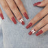 White French Bow Press-On Nails 