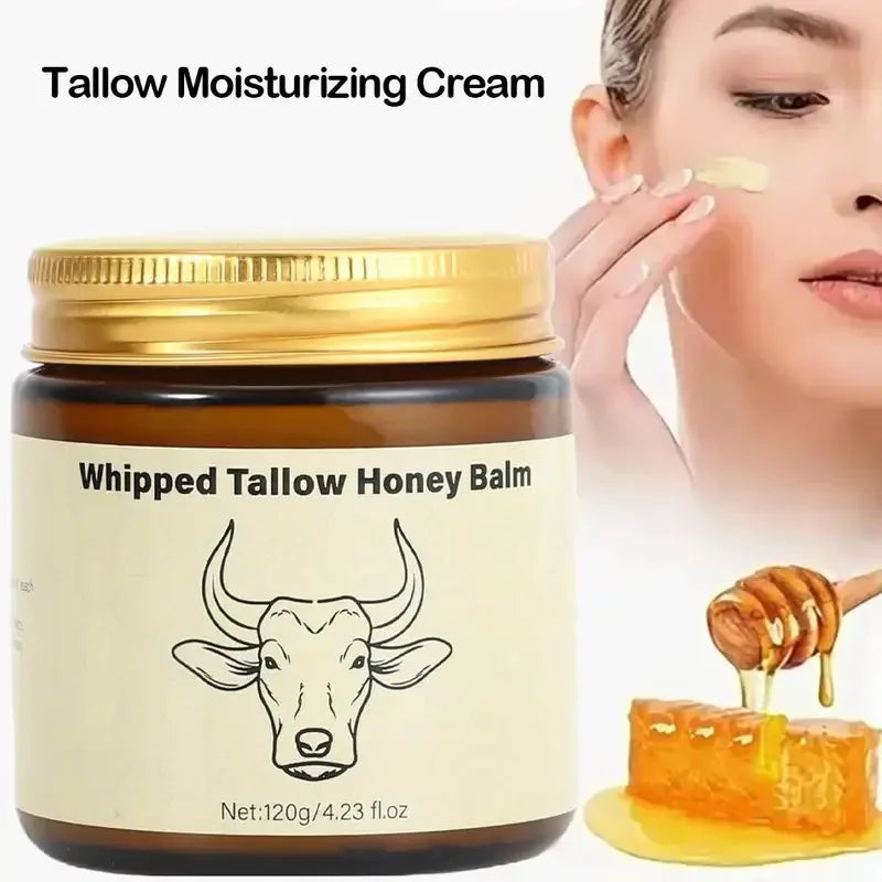 Beef Tallow Honey Cream