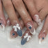 White French Bow Press-On Nails 