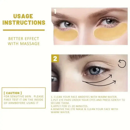 GoldGlow Eye Mask