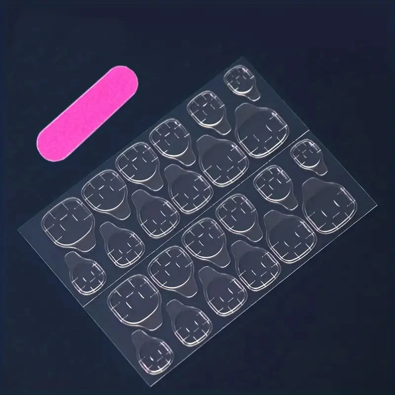 Pink French Almond Press-On Nails | Skelblum