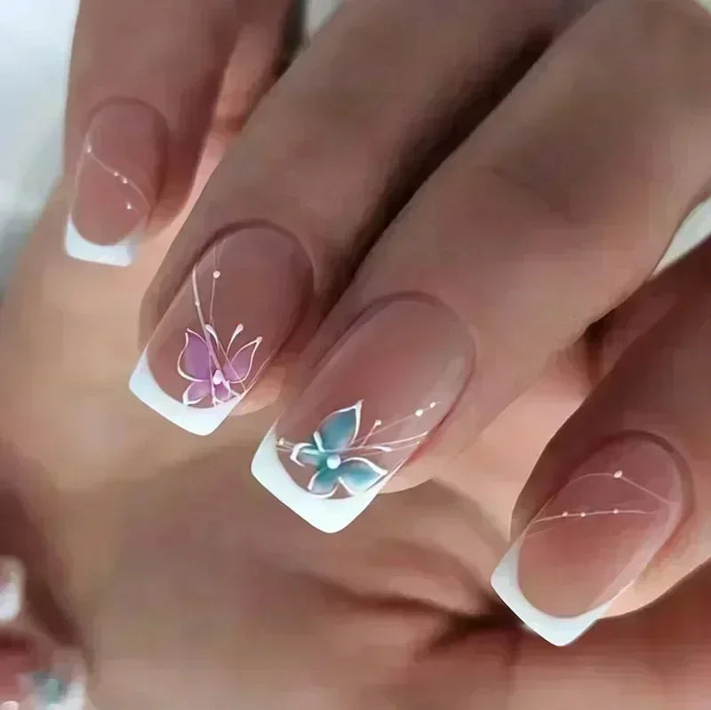 Classic French Press-On Nails 